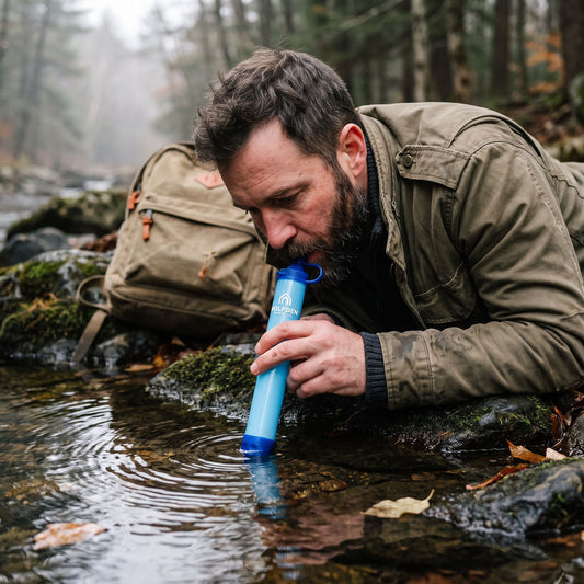 EMERGENCY WATER FILTER STRAW