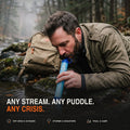 EMERGENCY WATER FILTER STRAW